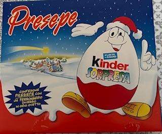 Presepe anni 90 kinder 4 versioni