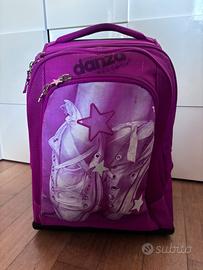 Trolley/zaino scuola primaria. Grande.