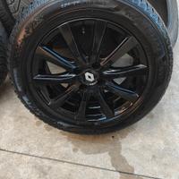  cerchi in lega renault complete di pneumatici
