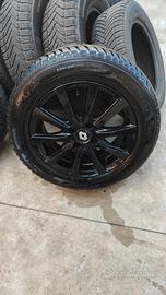  cerchi in lega renault complete di pneumatici