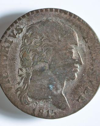 Moneta 2,6 Soldi 1815 V. Emanuele I Torino