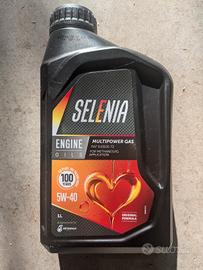un litro nuovo olio Selenia metano 