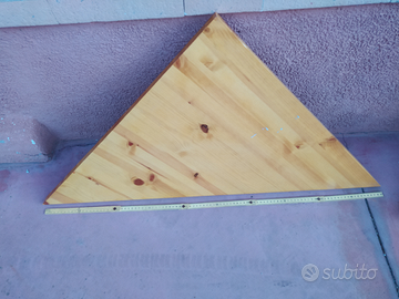 Scrivania / Angoliera con Mensola