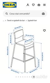 Tavolo+sgabelli Ikea