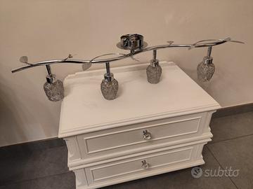 Applique da muro o soffitto IKEA 4 faretti 