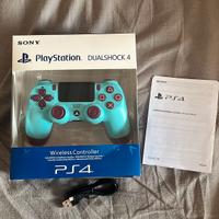 controller ps4 blueberry con scatola 