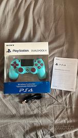 controller ps4 blueberry con scatola 