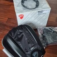 NUOVO borsa pocket DUCATI + kit flangia serbatoio