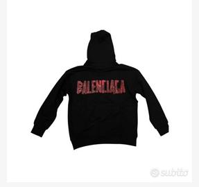 Felpa balenciaga nuova con etichetta