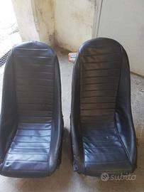 Sedili tipo Fusina fiat 500 dell'epoca f l r