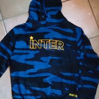 Felpa ragazzo nuova originale ufficiale dell'Inter