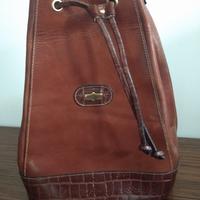 Borsa secchiello El Campero in cuoio 