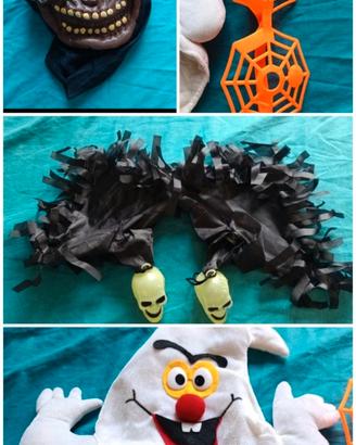 lotto accessori e travestimenti per halloween 