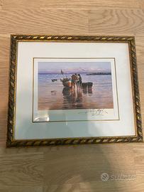 Quadro stampa Nicodemo Napoleone firmato