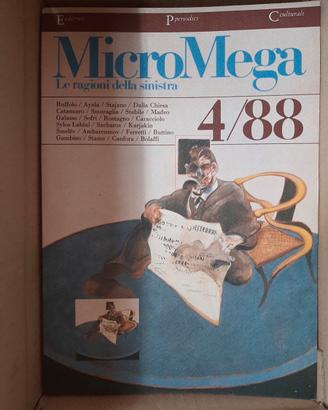 14 volumi libri riviste micromega