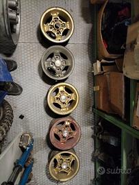 5 CERCHI RUOTA 5X10 INNOCENTI MINI COOPER ORIGINAL