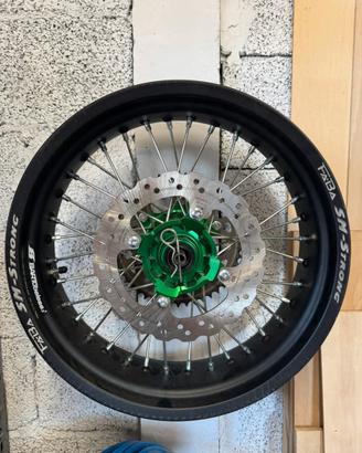 Cerchi motard Kawasaki tubless