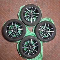 Cerchi in Lega + Gomme M+S Toyota Yaris R16