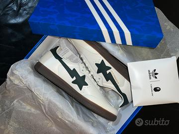 Adidas Samba x BAPE - Off White