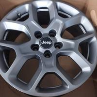 4 CERCHI LEGA JEEP 17" ORIGINALI CODICE A607