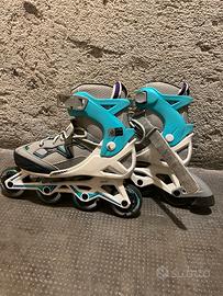 Pattni rollerblade Oxelo 35-38 + casco