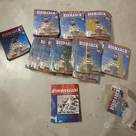 Lotto 46 Fascicoli Hachette La Corazza Bismarck