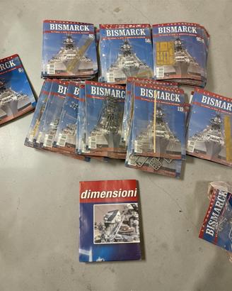 Lotto 46 Fascicoli Hachette La Corazza Bismarck