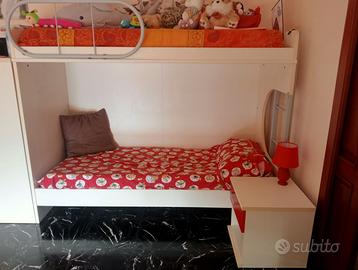 Letto a castello  in legno