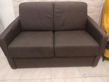 DIVANO LETTO MARRONE