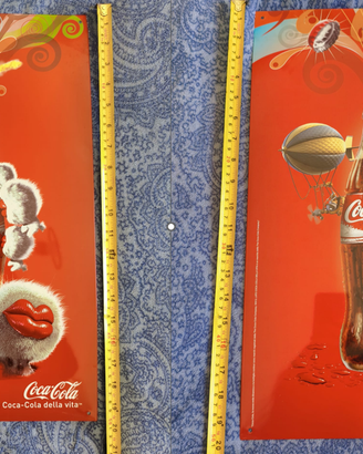 Coca Cola 2 quadri in metallo - vintage iconico
