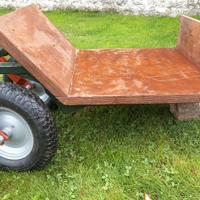 Carrello appendice per motocoltivatore 