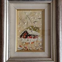 Rosa Turchini - Olio su Tela Materico (Certificato