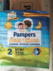 Pampers sole e luna 3/6 kg