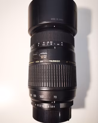 Tamron 70-300mm f/4-5.6 Di LD Macro per Pentax k