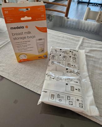 contenitori per latte materno Medela