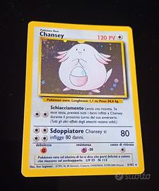 Pokemon Chansey 3/102 holo  italia