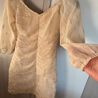 Abito color champagne