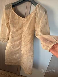 Abito color champagne