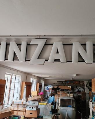Insegna CINZANO - Scritta originale 1950 Very Rare