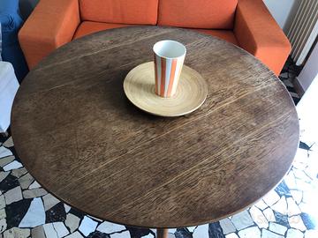 Tavolo rotondo in legno