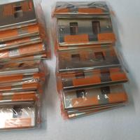 Placche BTicino magic 2 posti in anodizzato