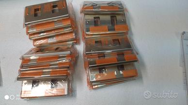 Placche BTicino magic 2 posti in anodizzato