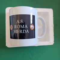 Tazza goliardica in ceramica per antiromanista