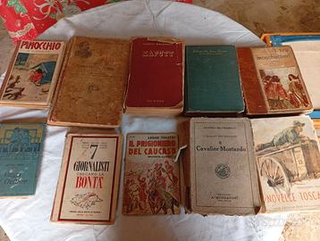 libri romanzi  d'epoca