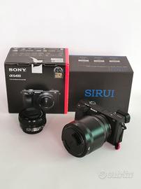 Fotocamera Sony A6400 Apsc Con Abbiettivo 16-50 E 