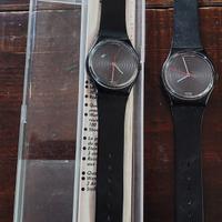 Due orologi originali Swatch anni 80-90