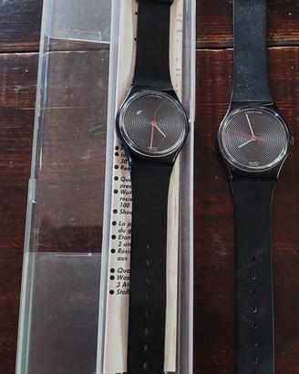 Due orologi originali Swatch anni 80-90
