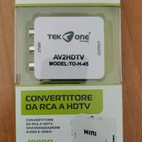 Convertitore RCA a HDMI 1080p - TekOne (Nuovo)