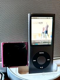 Lotto 2 iPod Nano 8GB 4th 6th Gen. Da Riparare