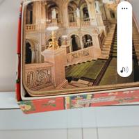 set scatola 6 sottobicchieri vintage